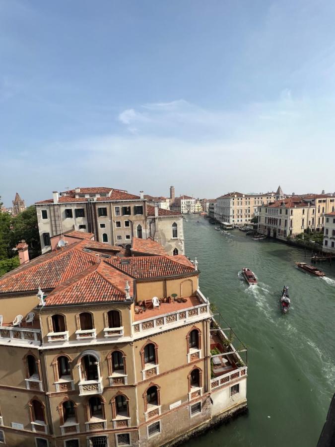 Attico Canal Grande A Palazzo Contarini Corfu Velence Kültér fotó
