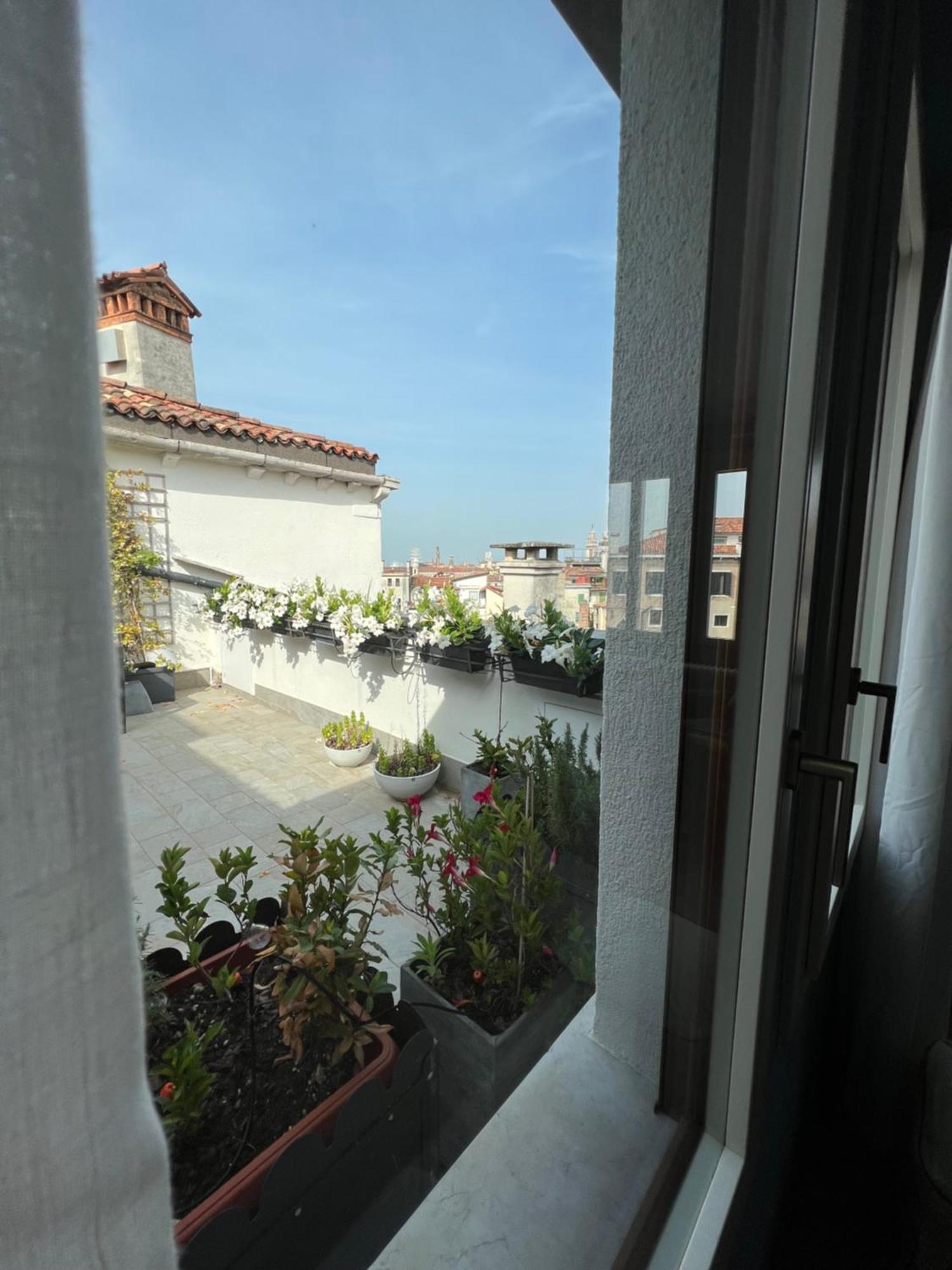 Attico Canal Grande A Palazzo Contarini Corfu Velence Kültér fotó