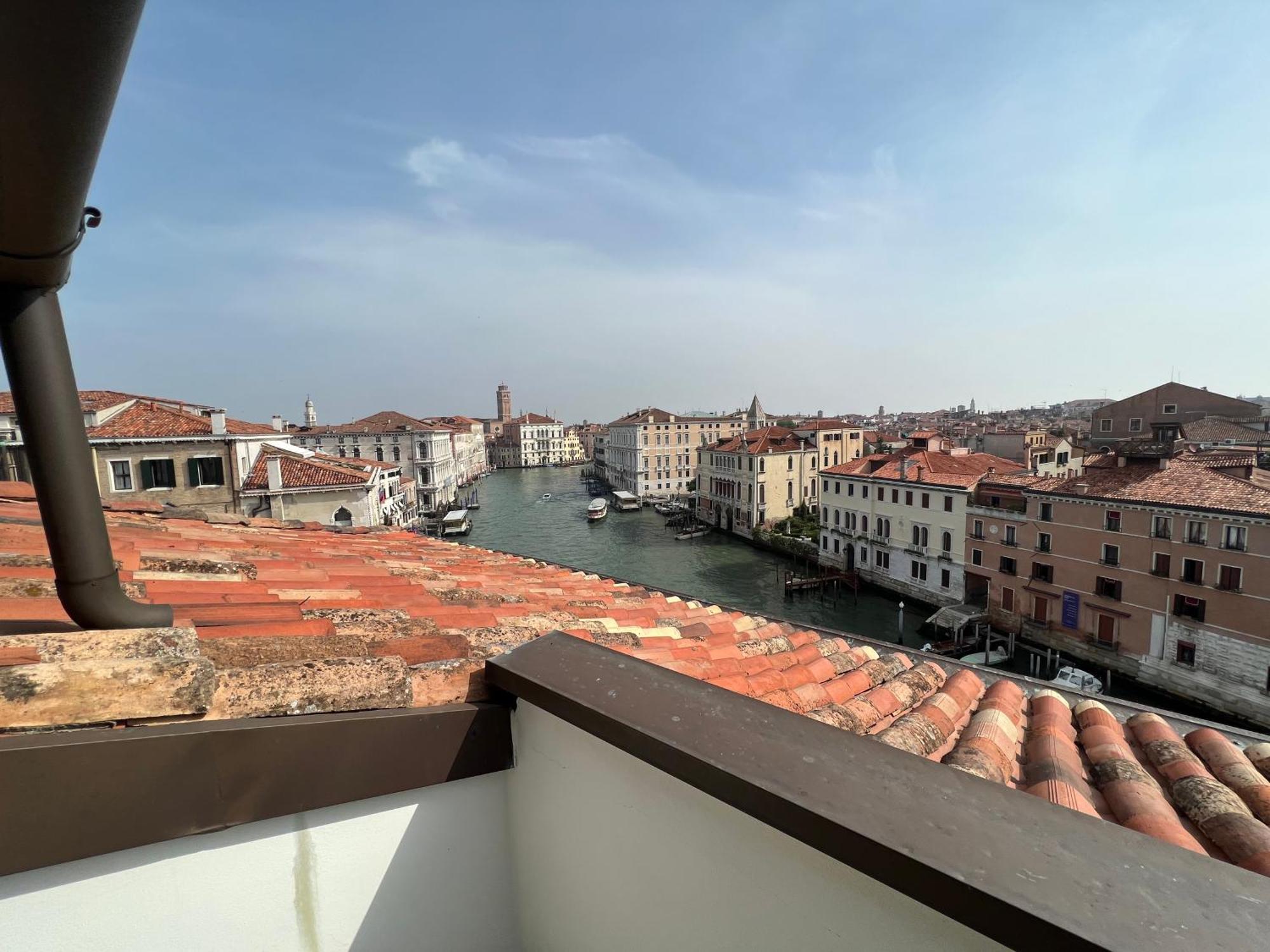 Attico Canal Grande A Palazzo Contarini Corfu Velence Kültér fotó